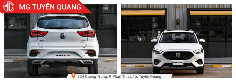 Với kích thước vượt trội, MG ZS là mẫu SUV nổi bật trong phân khúc, mang lại dáng vẻ bề thế và ấn tượng. Phần đầu xe được trang bị lưới tản nhiệt mạ crom, bên trong là họa tiết lưới tổ ong 3D mang phong cách đặc trưng của Anh Quốc.