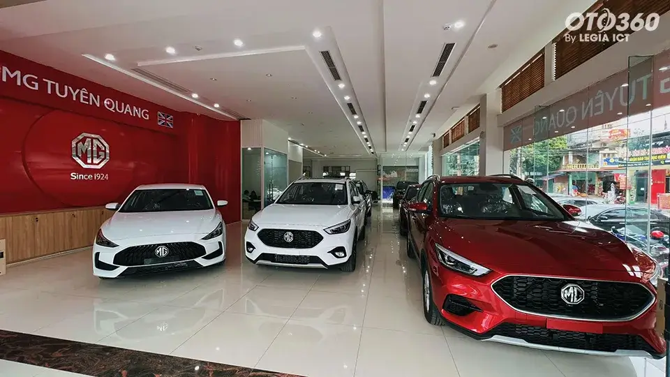 showroom MG Tuyên Quang